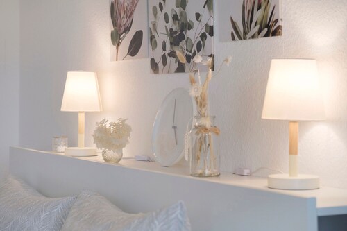 Appartement 'Kleine Auszeit' avec balcon, sauna et piscine