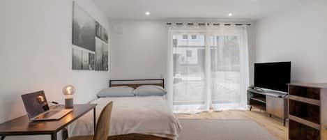 1 bedroom, WiFi, bed sheets, wheelchair access