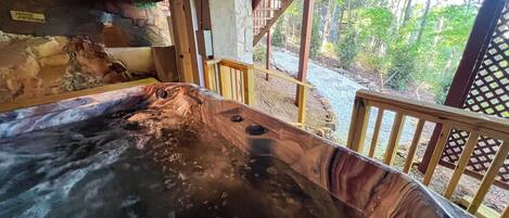 Bain à remous extérieur