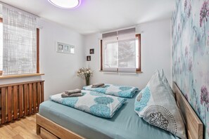 2 slaapkamers, wifi, beddengoed