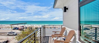 Luxurious Gulf-View Retreat with Rooftop Deck and Private Pool