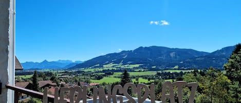 Vista desde la propiedad