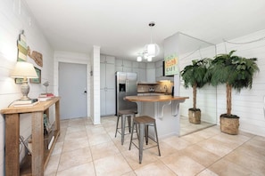 Condo, Multiple Beds, Patio, Garden View (The Condor) | Private kitchen