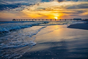 Beach nearby