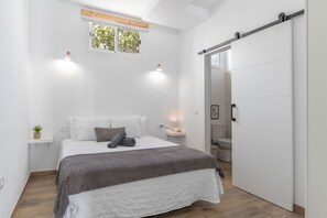 1 soverom, strykejern/-brett, wi-fi og sengetøy