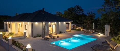 Opvarmet pool