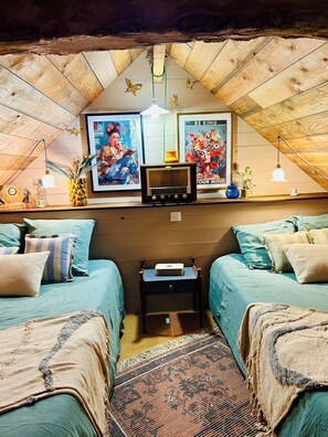 3 habitaciones, wifi gratis y ropa de cama 