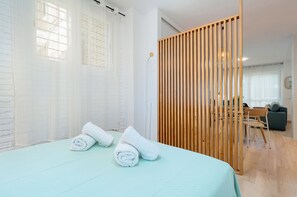 1 dormitorio, wifi, ropa de cama