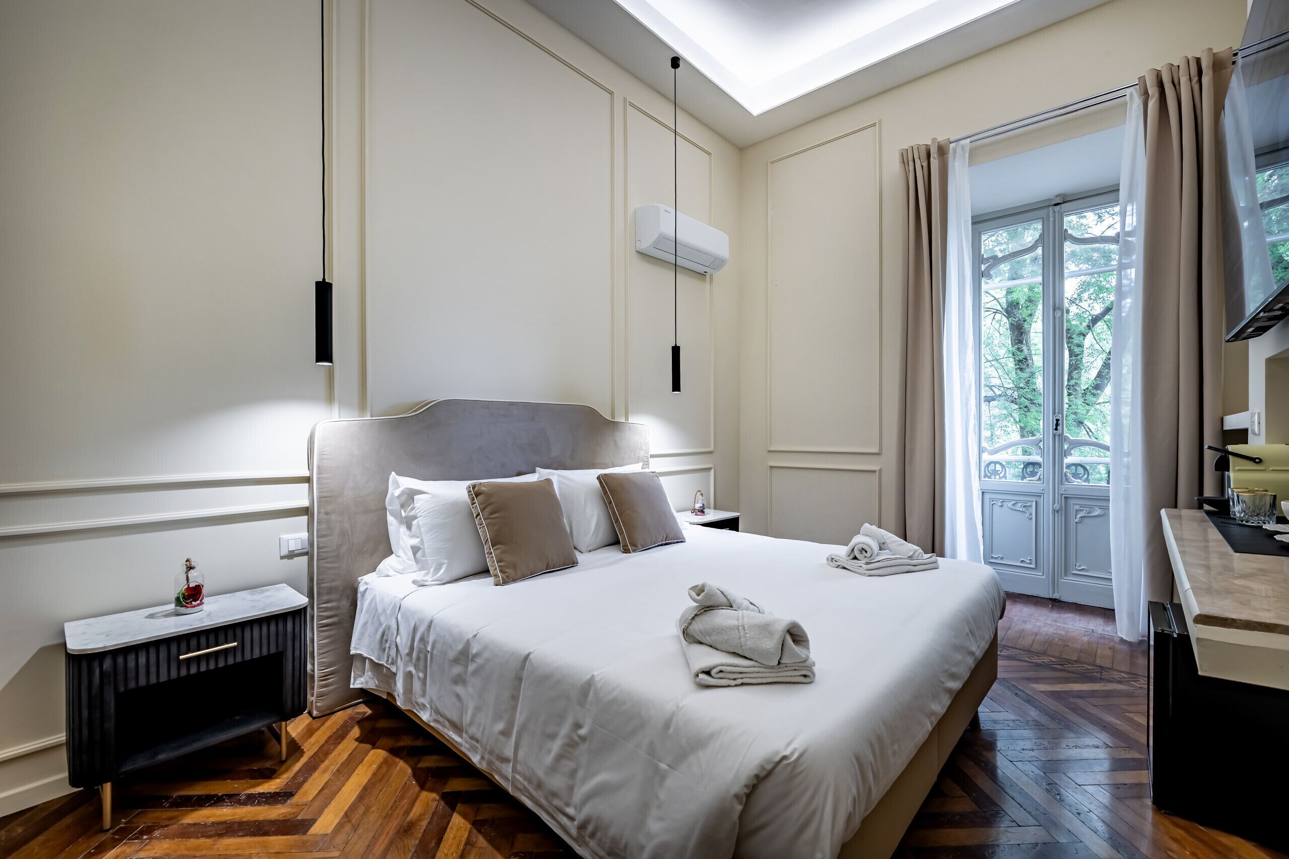 3 habitaciones y caja de seguridad en la habitación 