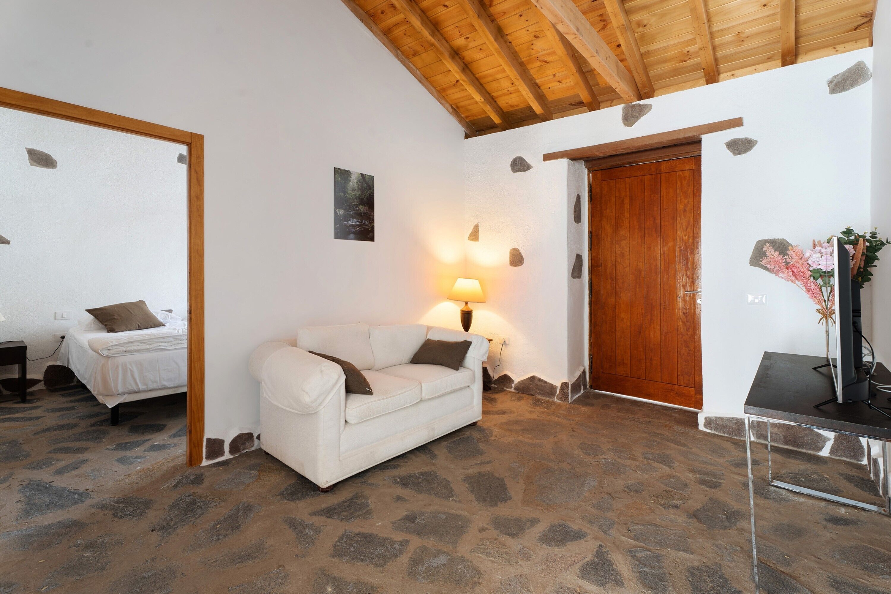 Casa De Vacaciones 'La Bodega' Con Vistas A La Montaña, Terraza Privada Y Wi-fi - La Gomera