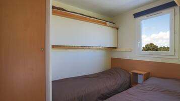 2 slaapkamers, beddengoed