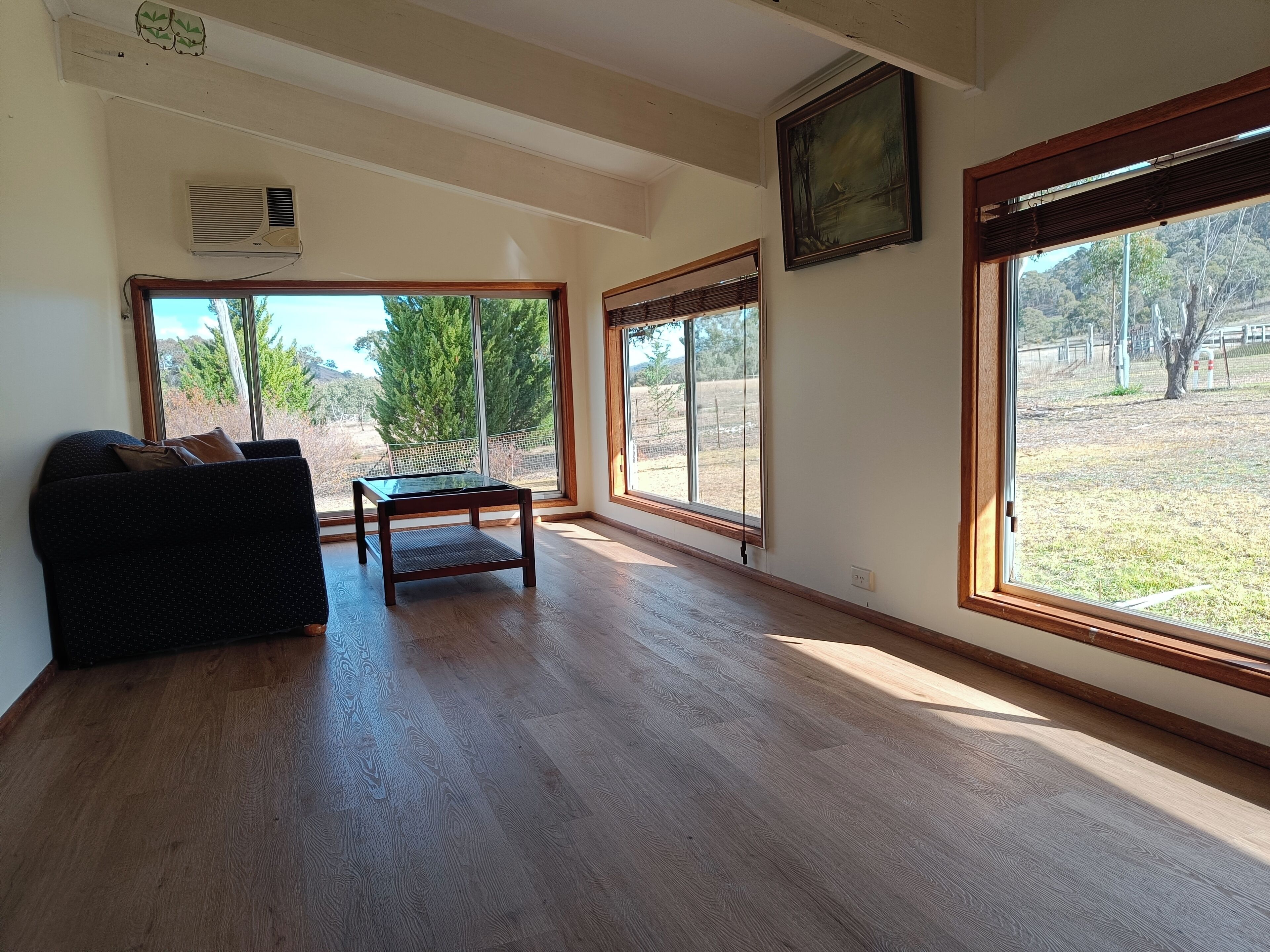 Smart TV, fireplace, video games, books