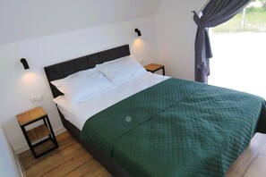2 bedrooms, free WiFi, bed sheets - New holiday homes for 8 people, Niechorze (Niechorze)