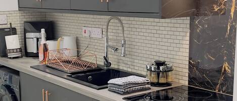 Microwave, oven, stovetop