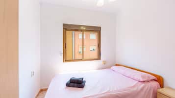 3 dormitorios y ropa de cama