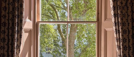 Cosy Double Park View Room | Bettwäsche aus ägyptischer Baumwolle, hochwertige Bettwaren