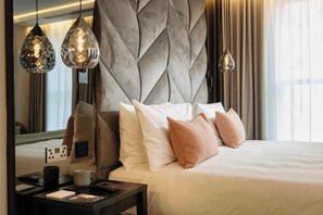 Literie hypoallergénique, coffres-forts dans les chambres