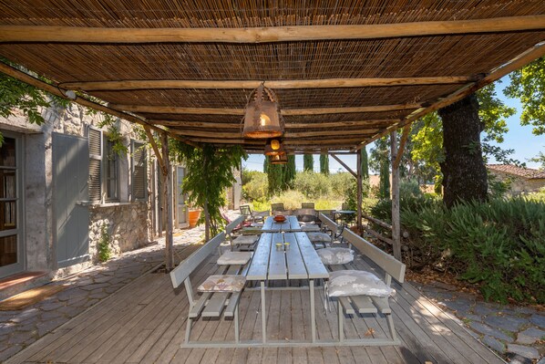 Restaurante al aire libre