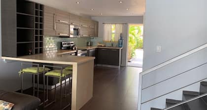 This harbour villa offers an authentic Caribbean experience with a modern flair.