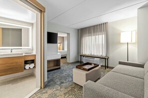 Suite, 1 King Bed with Sofa bed