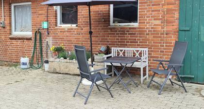 Construction trailer on the farm in the Weserbergland