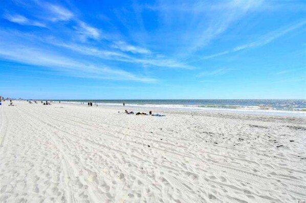 On the beach