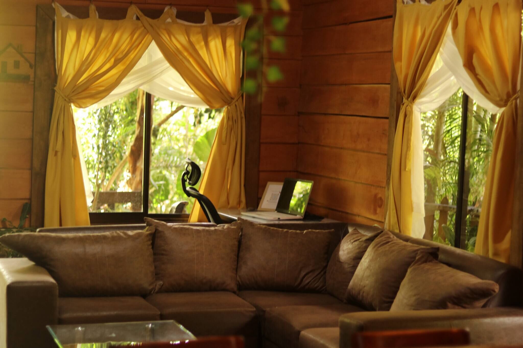 Chalet, 3 kamar tidur, akses difabel, Boleh Merokok | Ruang keluarga