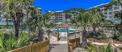 Enceinte de l’hébergement