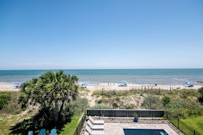 On the beach
