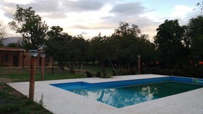 Seasonal outdoor pool