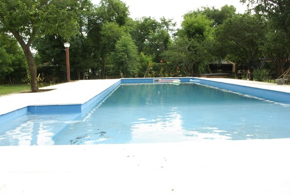 Seasonal outdoor pool