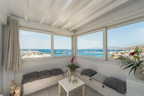 Studio, Balcony, Sea View | Terrace/patio