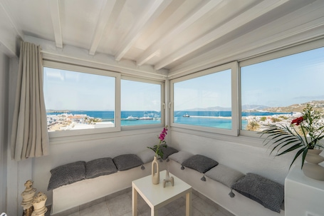 开间, 阳台, 海景 | 露台