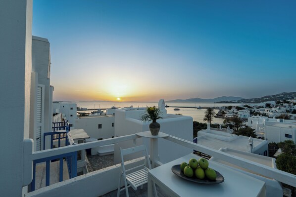 Comfort Apartment, City View | Terrace/patio