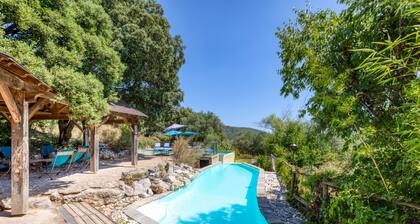Holiday Home 'Mas Grand Bosc Micocouliers' with Shared Pool, Private Terrace and Wi-Fi