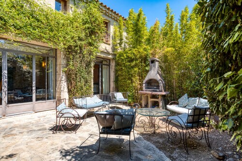 Maison de vacances 'Mas Grand Bosc' avec piscine partagée, terrasse privée et Wi-Fi