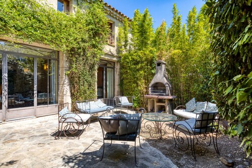 Maison de vacances 'Mas Grand Bosc' avec piscine partagée, terrasse privée et Wi-Fi