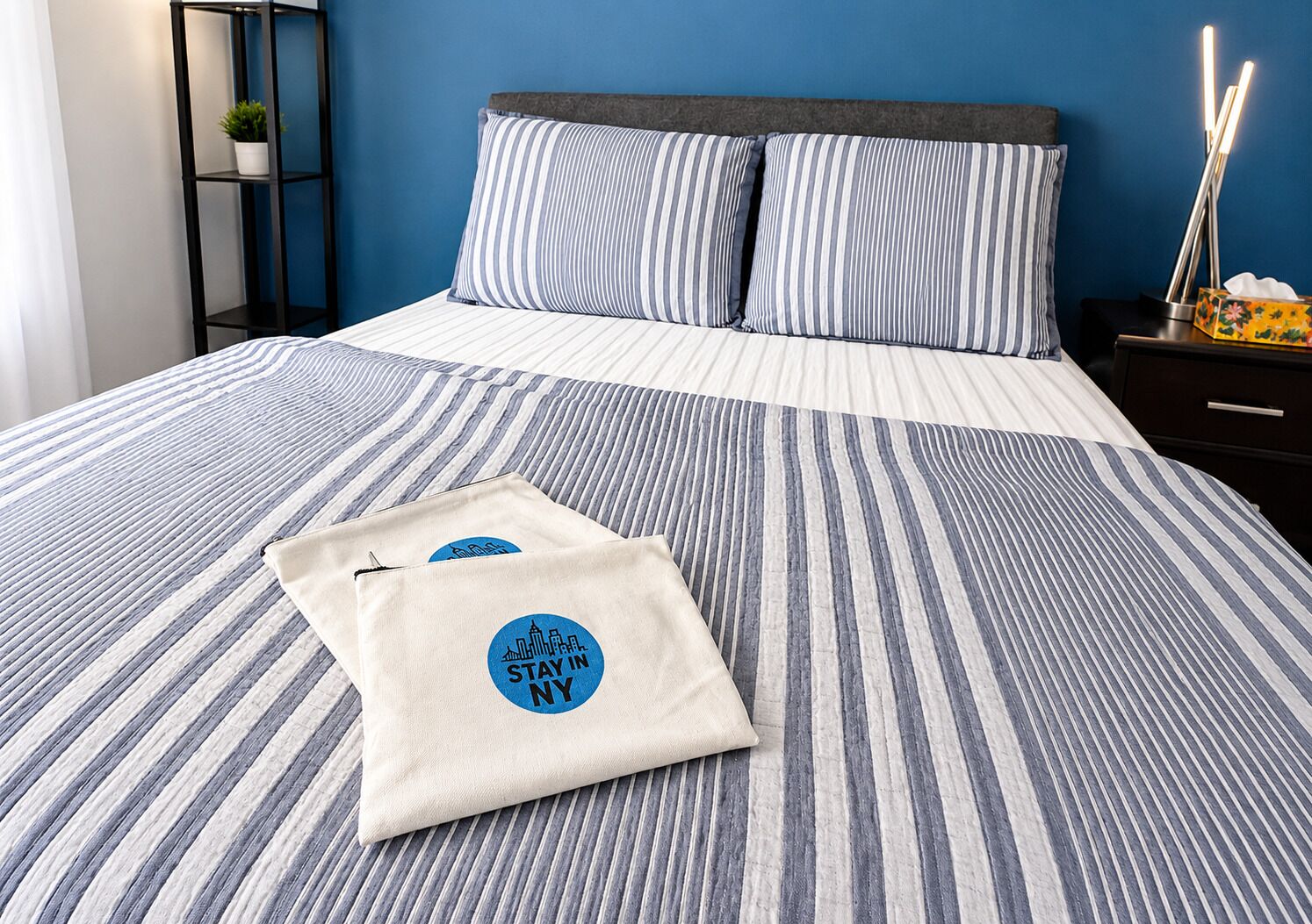 WiFi, bed sheets