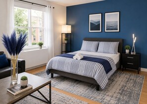 WiFi, bed sheets - NYC Studio with Private Bathroom & Kitchenette 45 street Time Square (New York)