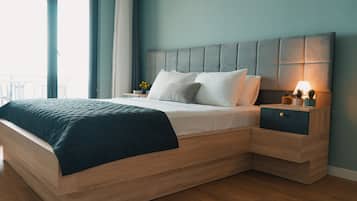 Exclusive Suite, Partial Sea View | Wi-fi percuma, cadar katil