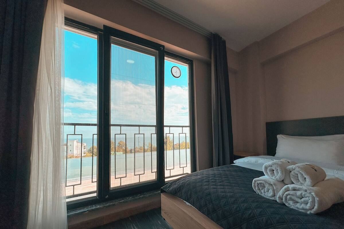 Kamar, 1 Tempat Tidur Double, pemandangan laut | Pemandangan dari kamar
