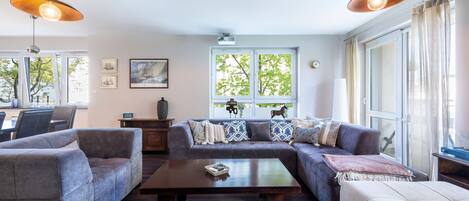 Smart TV, books, music library