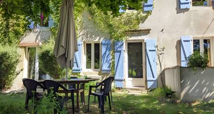 Appartement 'Le Tilleul' avec vue sur montagne, terrasse privée et jardin privé