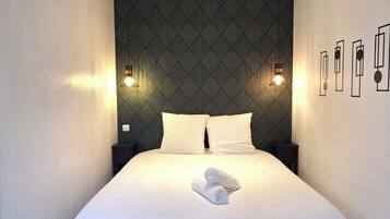 1 chambre, Wi-Fi gratuit, draps fournis