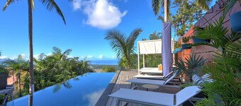 Studio Pitaya - Vue mer et piscine partagée