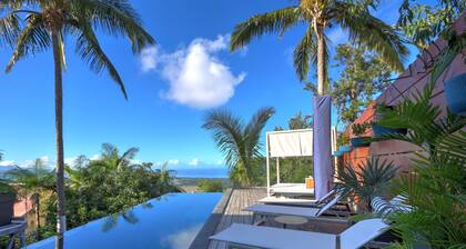 Studio Ananas - Vue mer et piscine partagée