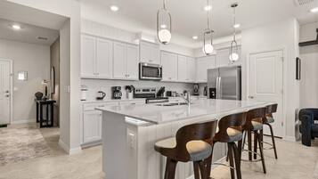 Microwave, dishwasher, highchair