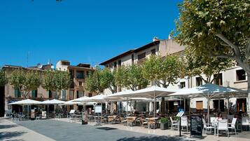 Udendørs spisemuligheder