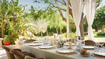 Restaurante al aire libre