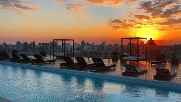 Seasonal outdoor pool